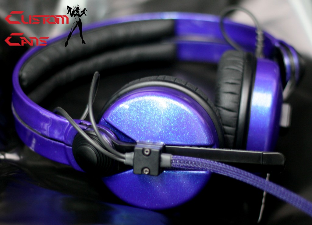 Custom Cans colour shift headphones