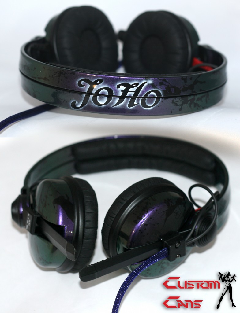 green purple colour shift HD25 headphones
