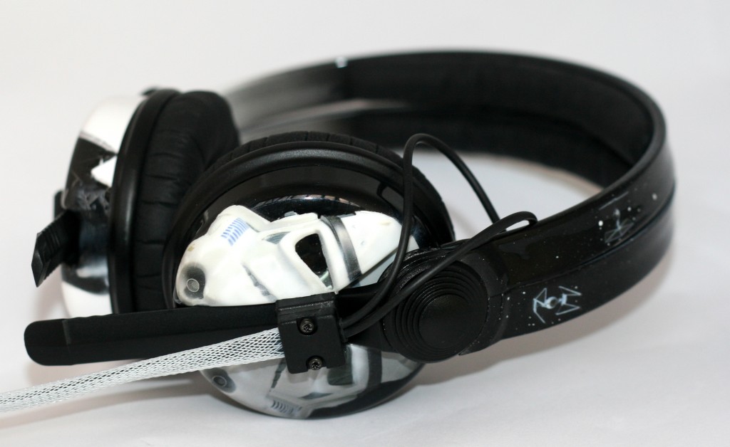 Storm trooper headphones