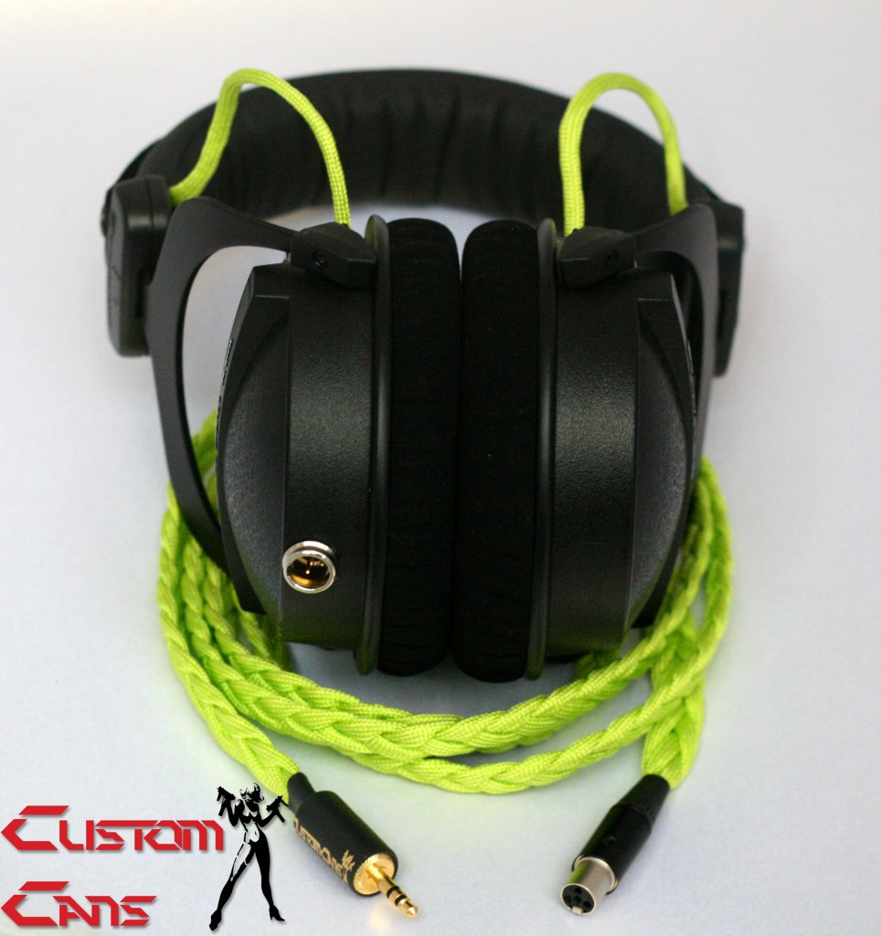 Custom DT770 lime green