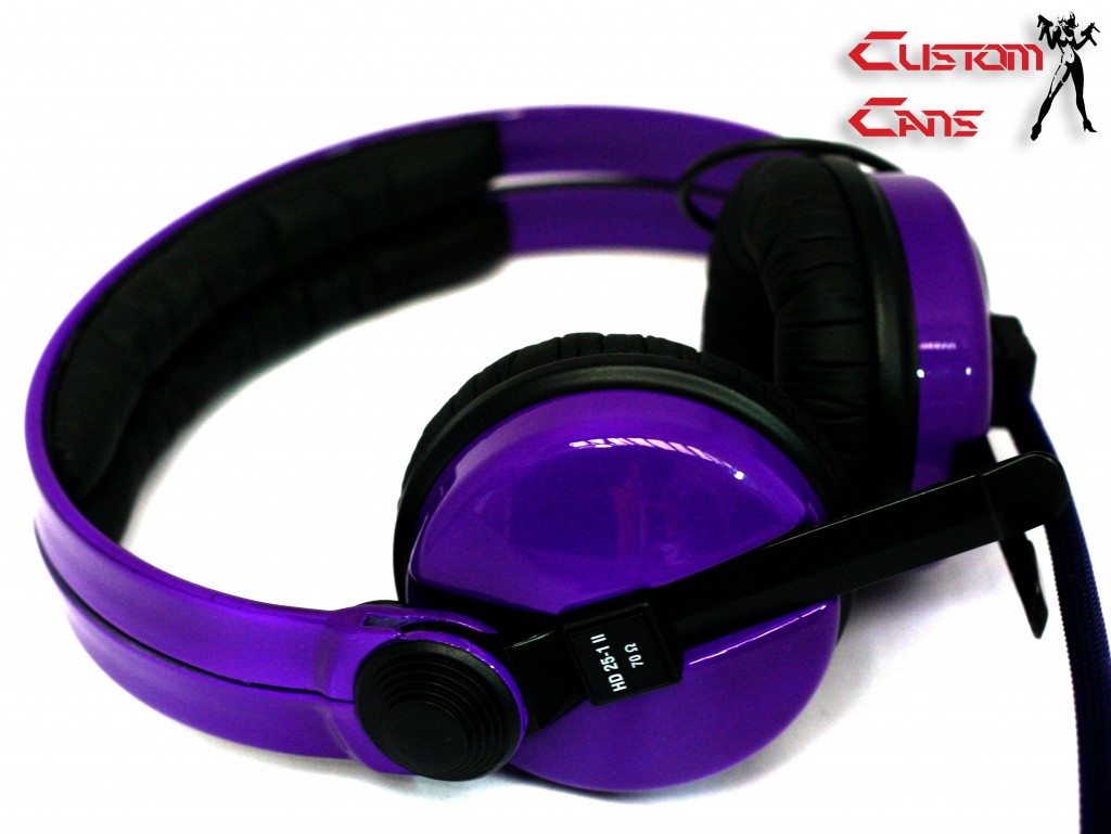 deep purple customized sennheiser HD25
